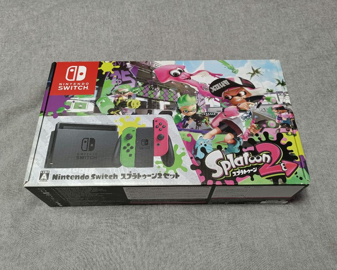 ク*ン様 Nintendo Switch 本体 スプラトゥーンモデル