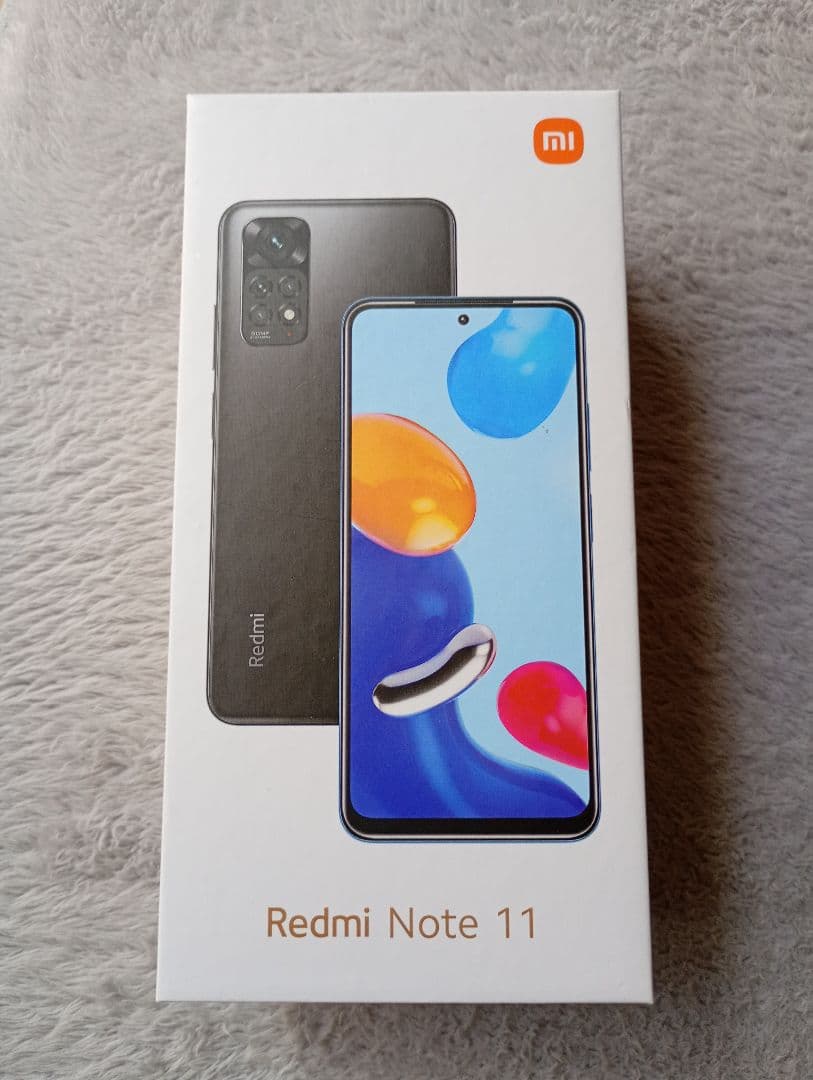 Xiaomi Redmi Note 11 本体 ブラック