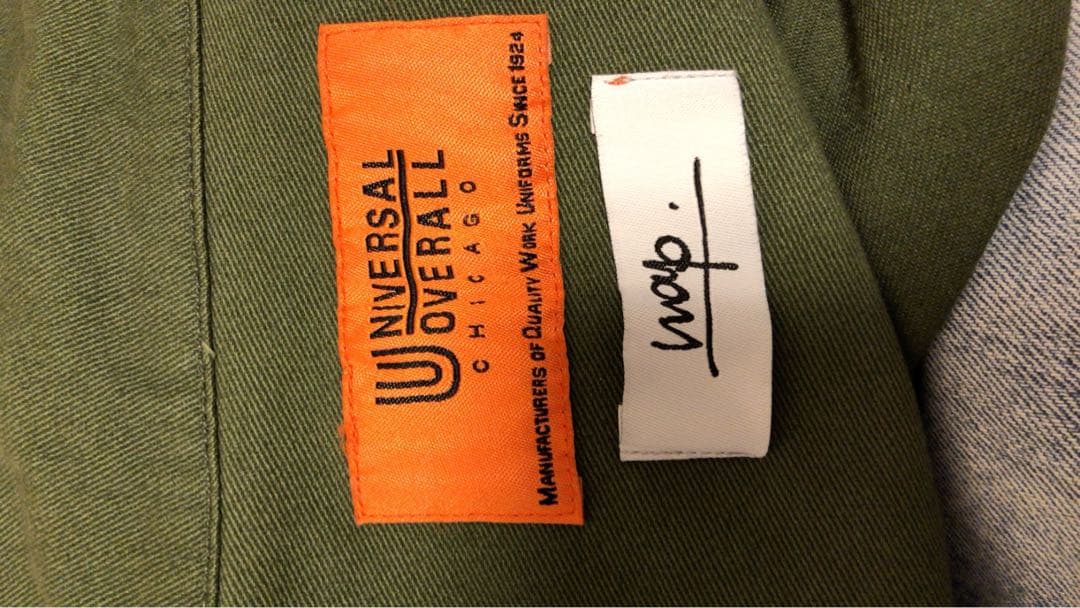 UNIVERSALL OVERALL × map. ミリタリージャケット　男女