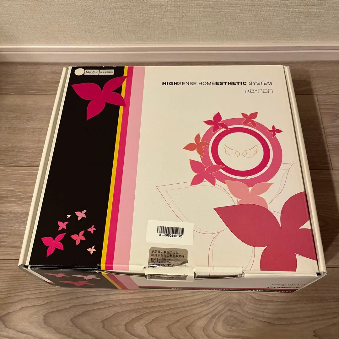 KE-NON ケノン　脱毛器 ver8.4 美顔カートリッジ付き