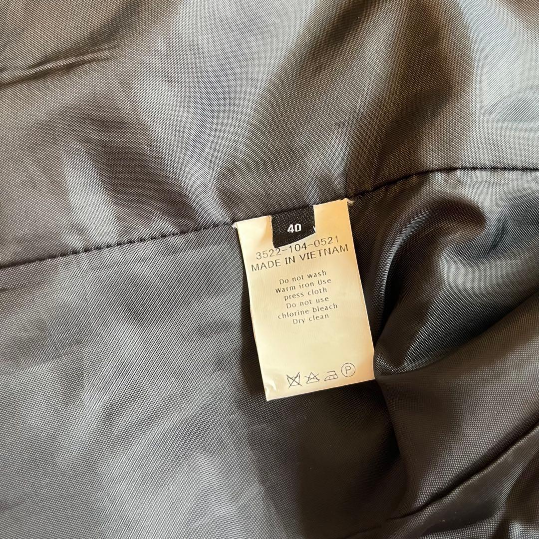 美品　グリーンレーベルリラクシング　黒　ビジネススーツ パンツスーツ上下40