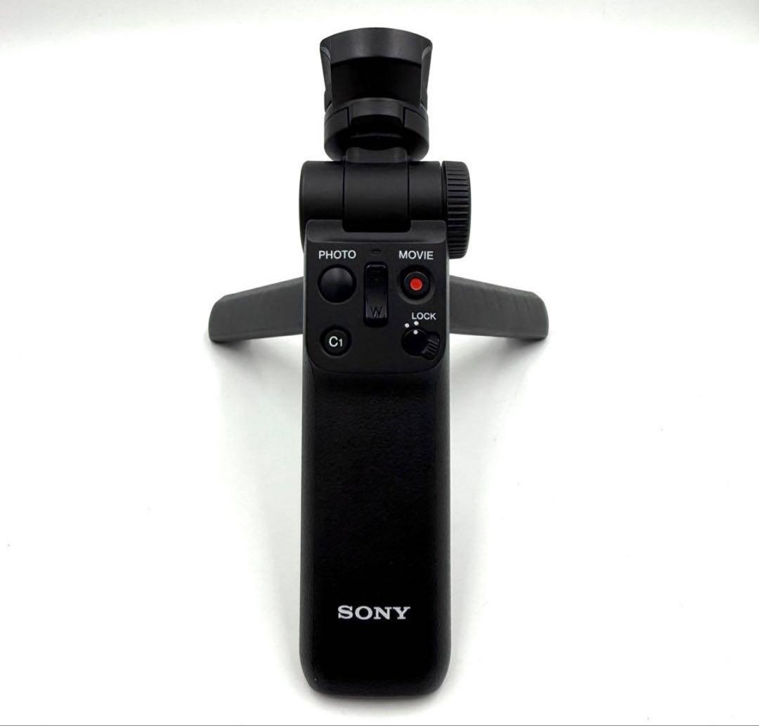 SONY VLOGCAM ZV-1G シューティンググリップ付き