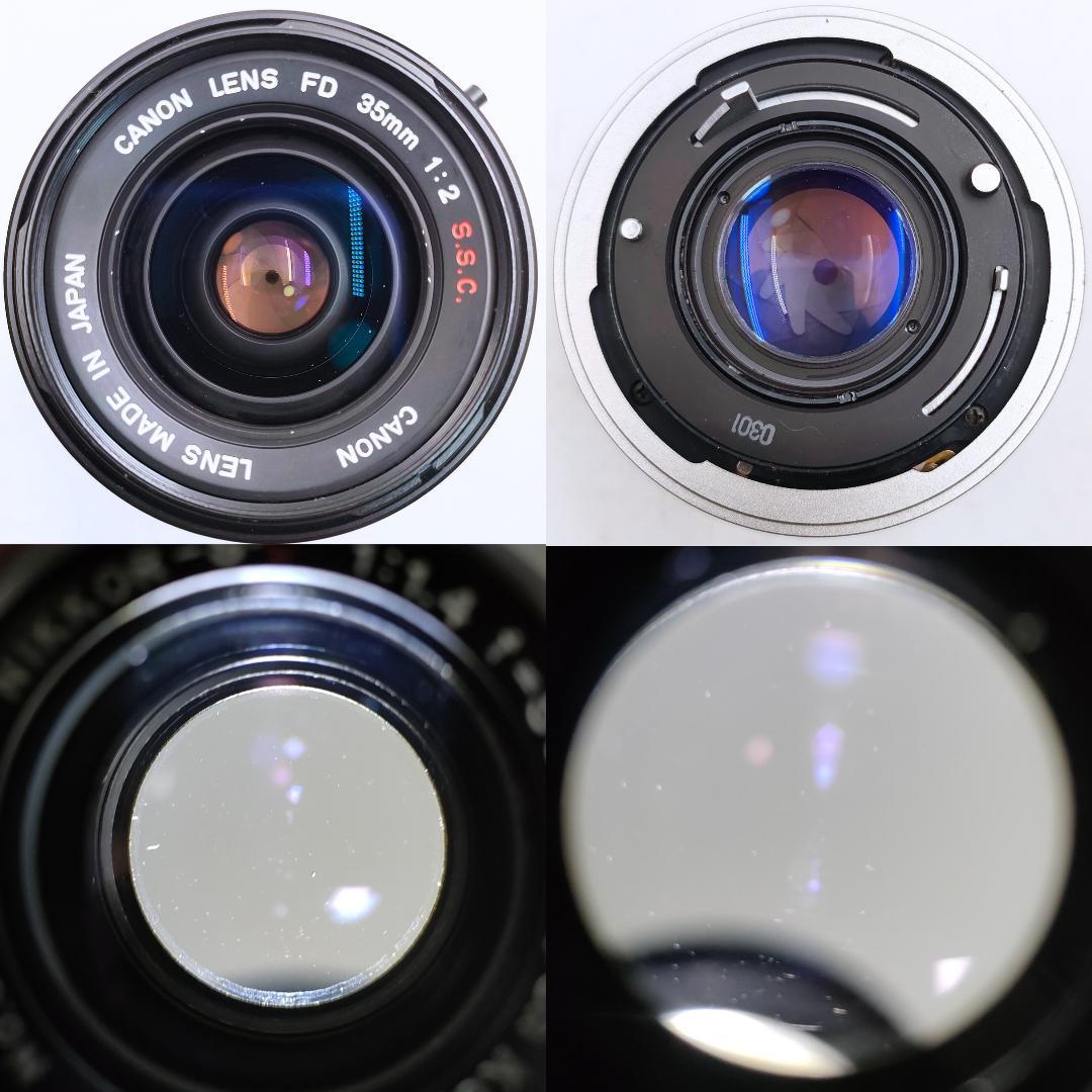 希少 CANON FD 35mm F2 S.S.C. 凹型 ⚪︎マーク トリウム