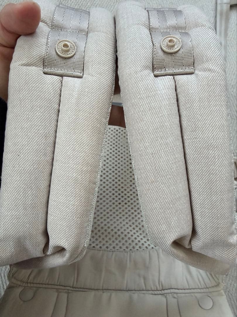 ミキハウス ベビーキャリア ヒップシート付き ベージュ