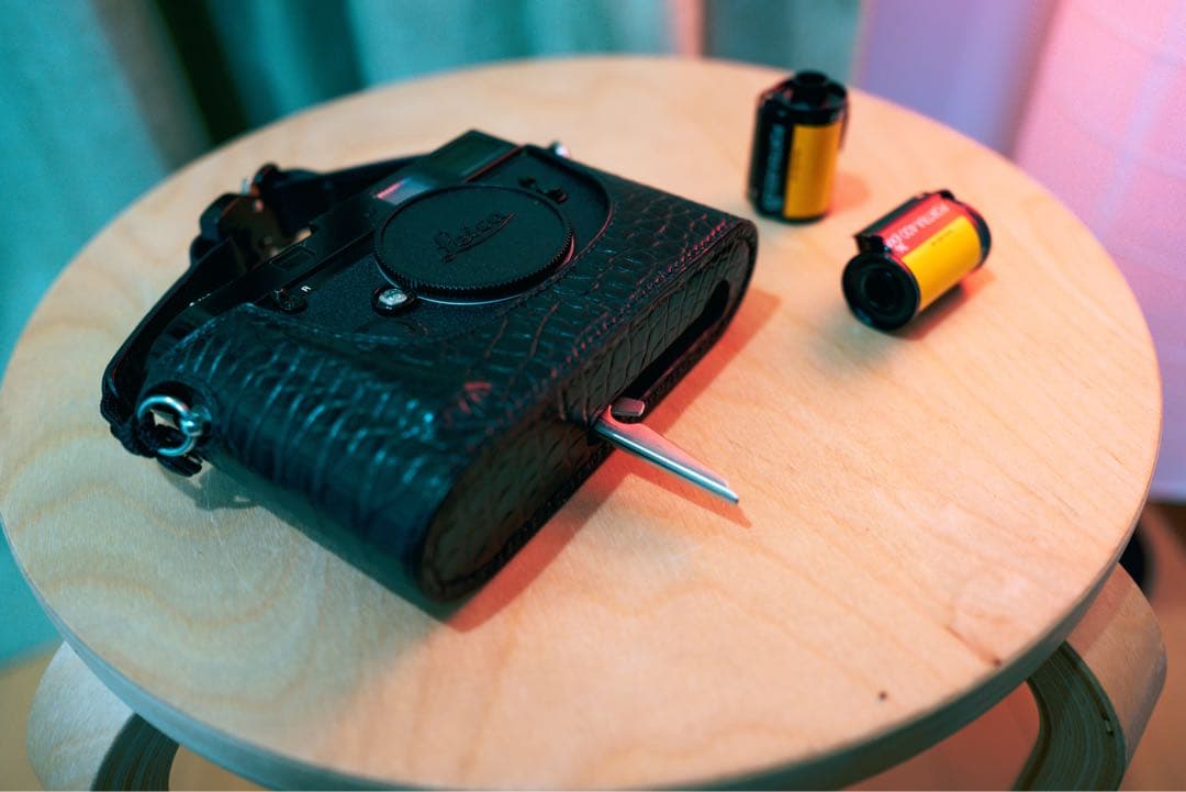 フィルムカメラ Leica MP x Leica vit half case