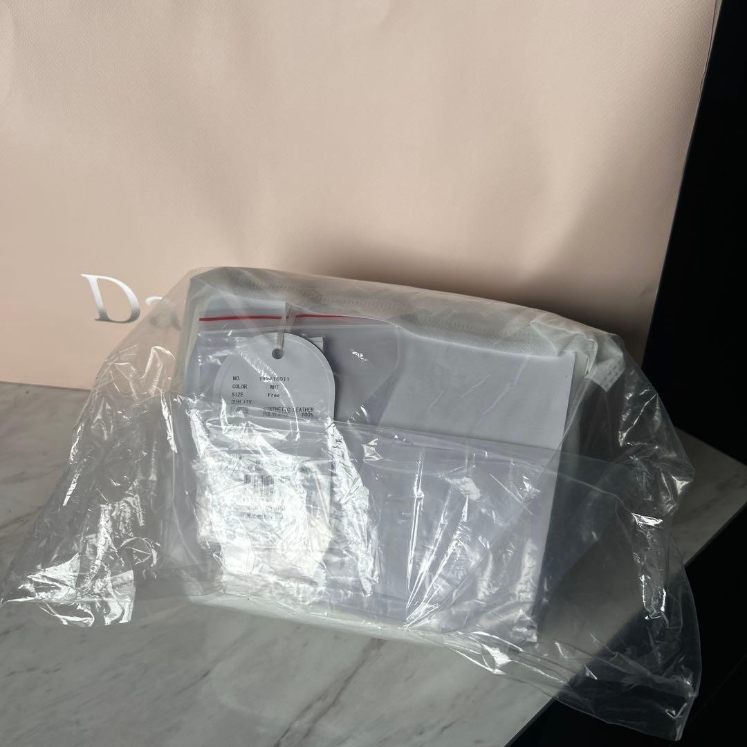 キルティングビジューミニリュック ホワイト　ダーリッチ Darich