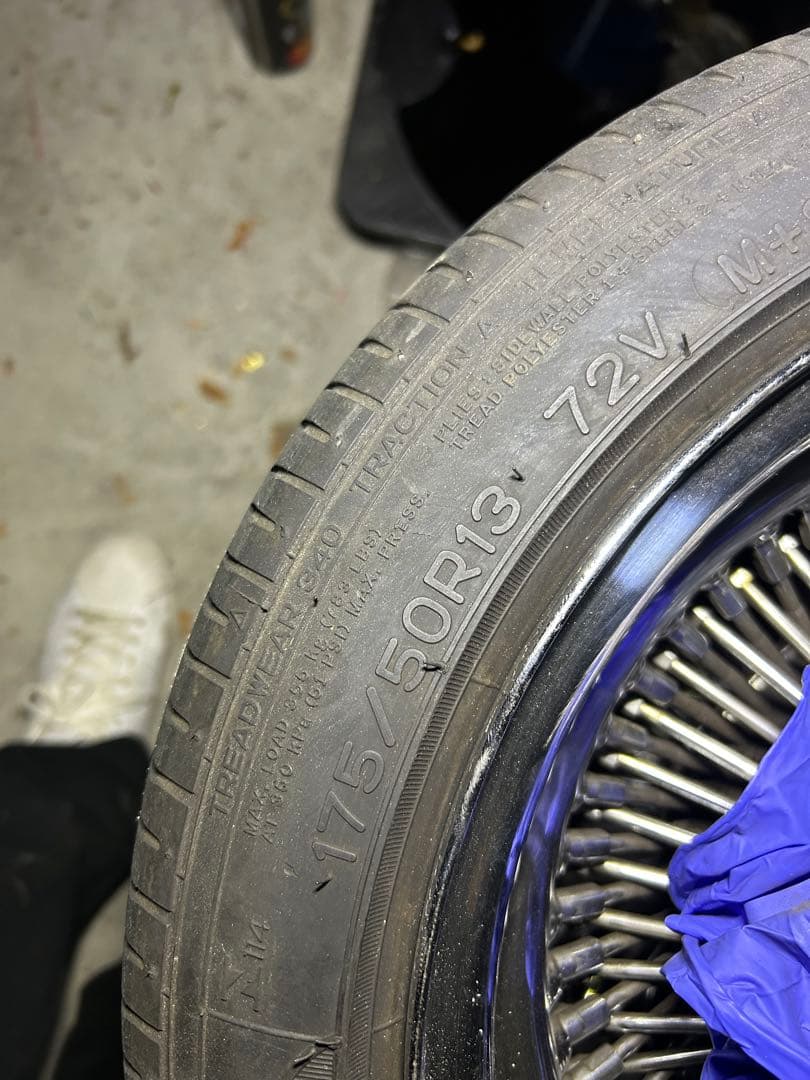 ロードスター　ワイヤーホイール　13 STD