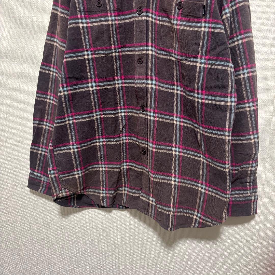 00s old STUSSY ヘビーフランネルシャツ