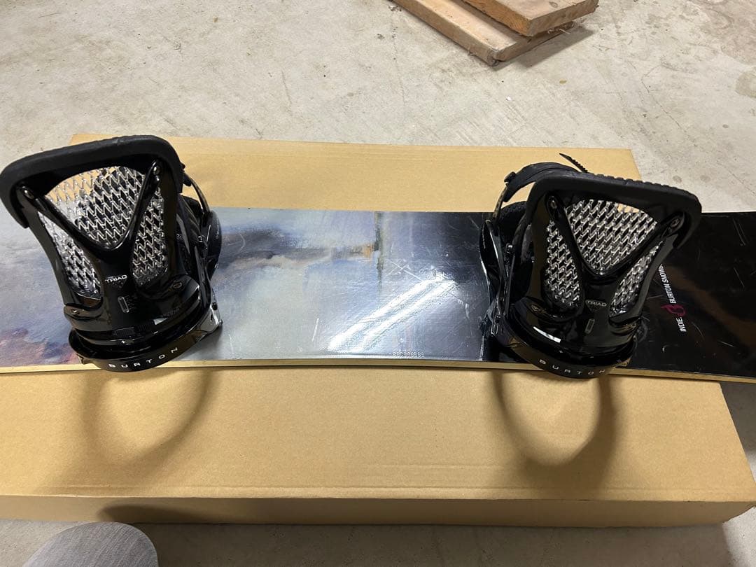 BURTON バートン ビンディング TRIAD 164 ボード付