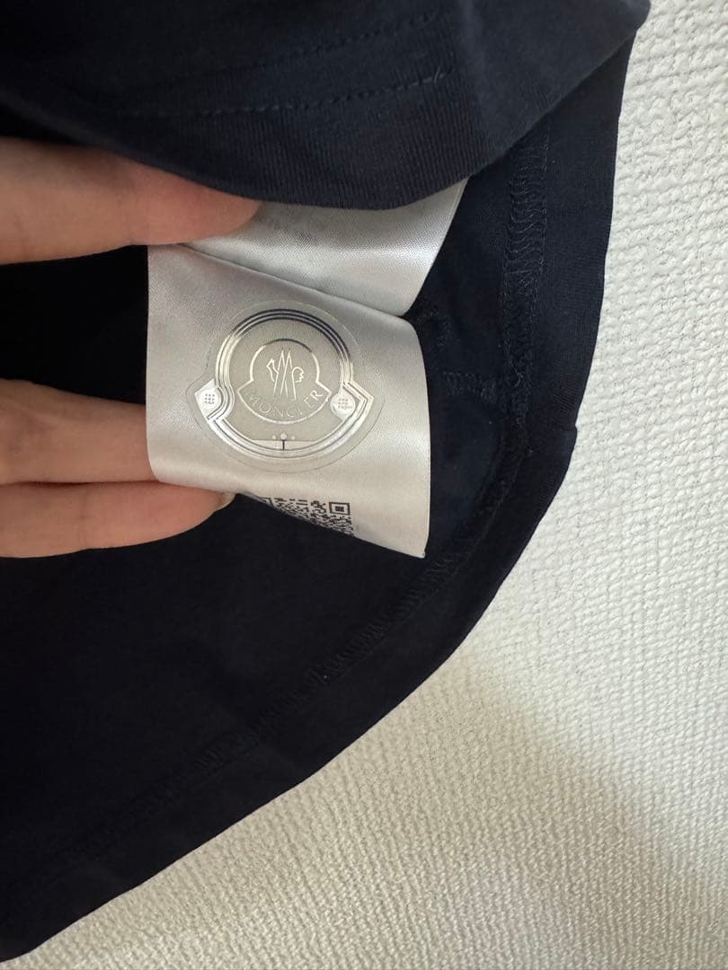 モンクレール　10A 半袖Tシャツ　ネイビー