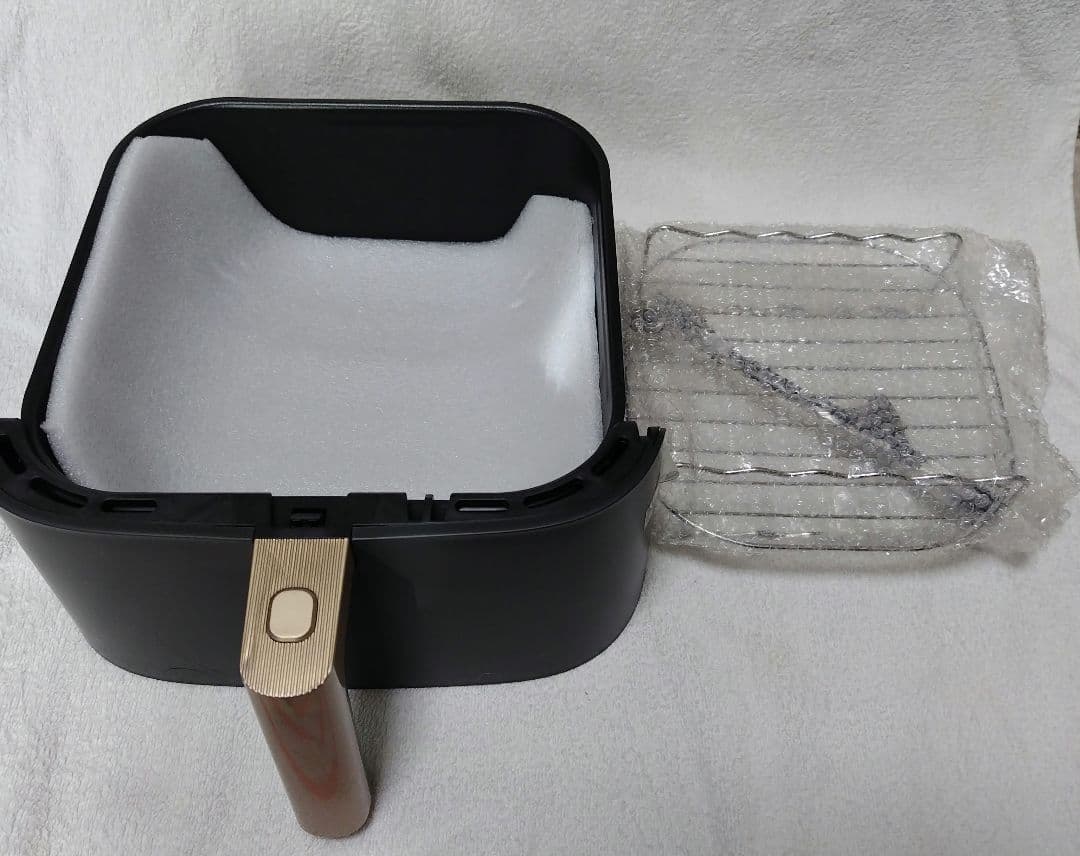 COSORI 6.0L ノンフライヤー ブラック・ゴールド