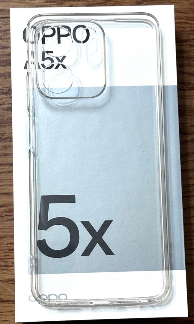 OPPO A5x ホワイト　SIMフリー6.7型　4GB/128GB おまけ付き