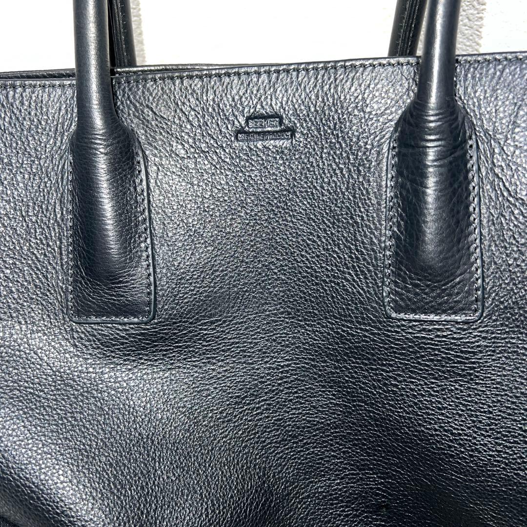 ✨貴重美品✨seeker シュリンクレザー　　トートバッグ　別注コラボ品