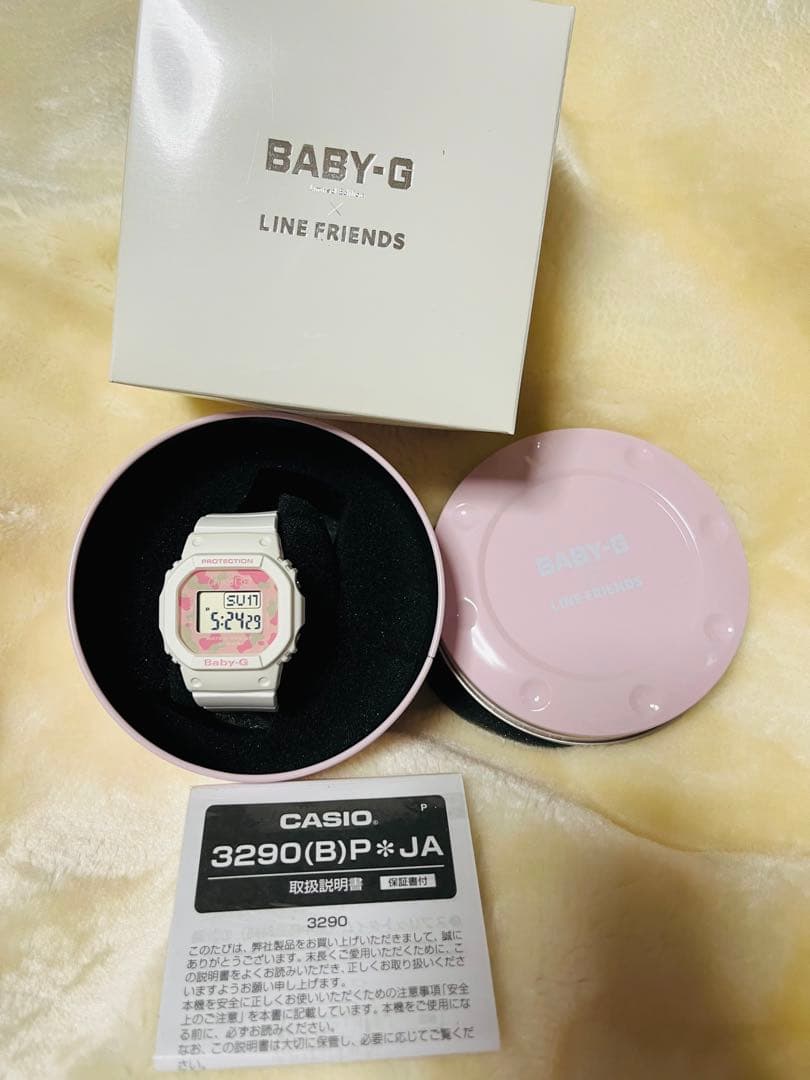 Baby-G × LINE FRIENDS CHOCO 限定版