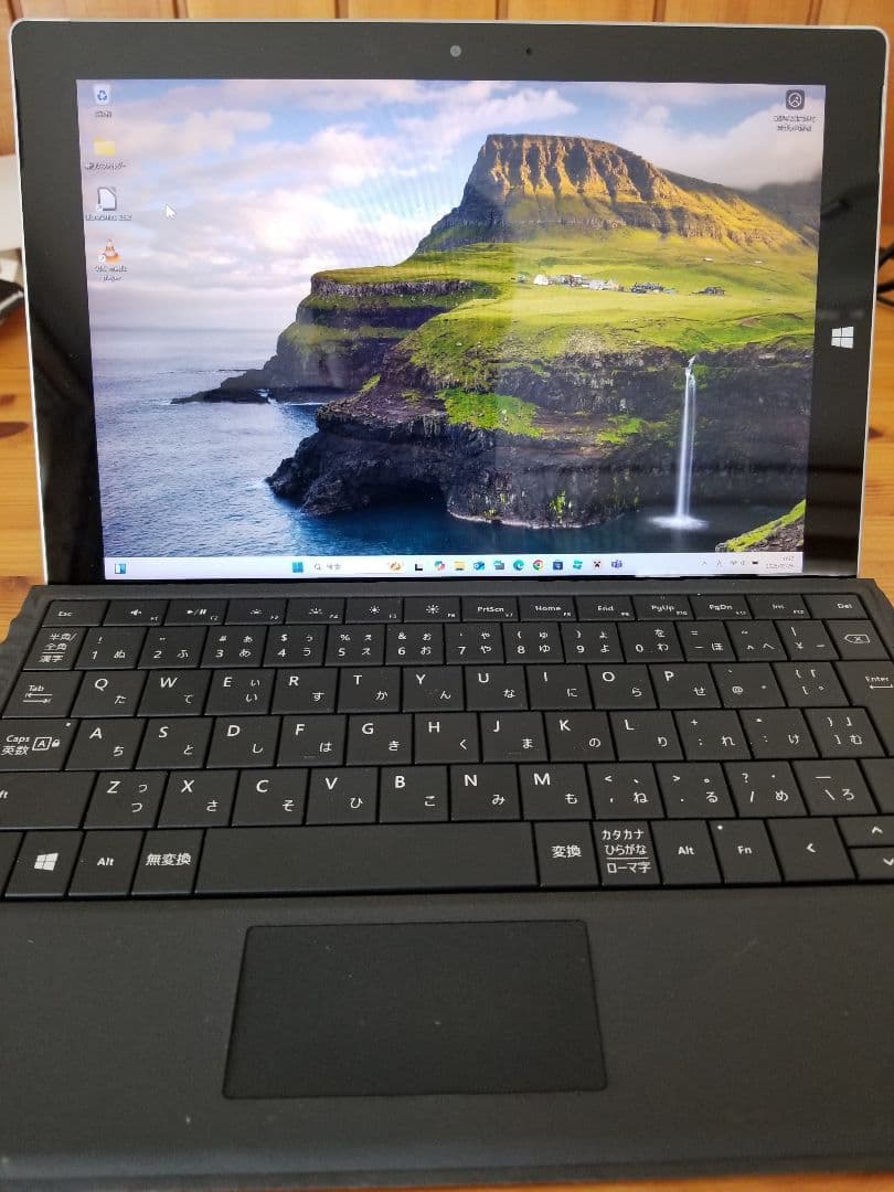 タブレット兼モバイルノート 薄型軽量タッチ入力 Win11Pro タイプカバー付