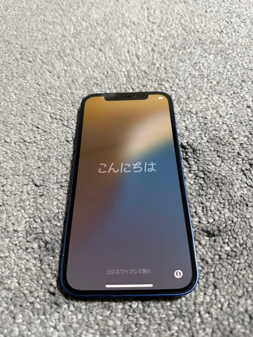 Apple iPhone 12 本体 青