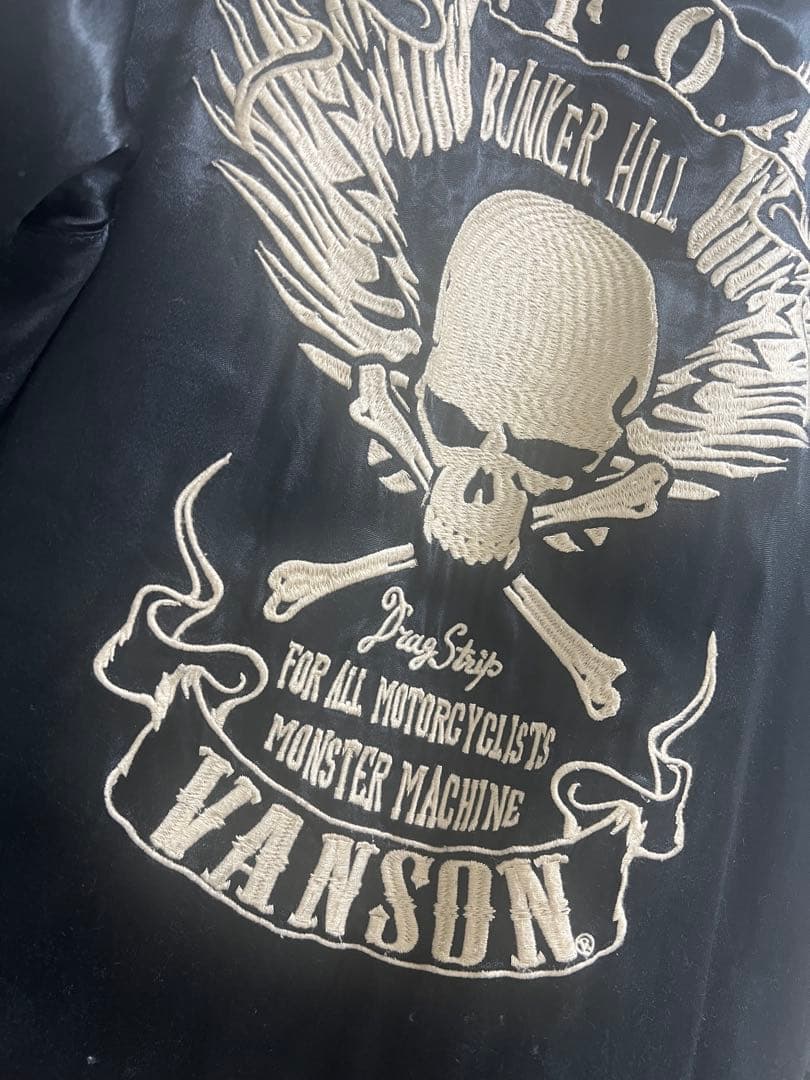 【VANSON】 【T.F.O.A】リバーシブル コラボスカジャン