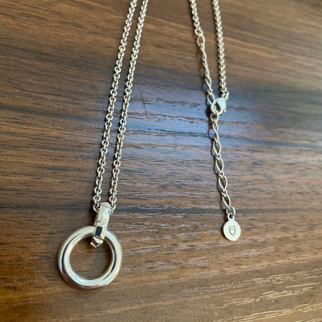 ト*ン様 GARNI ガルニ クラッシュコンビ No2 シルバーネックレス