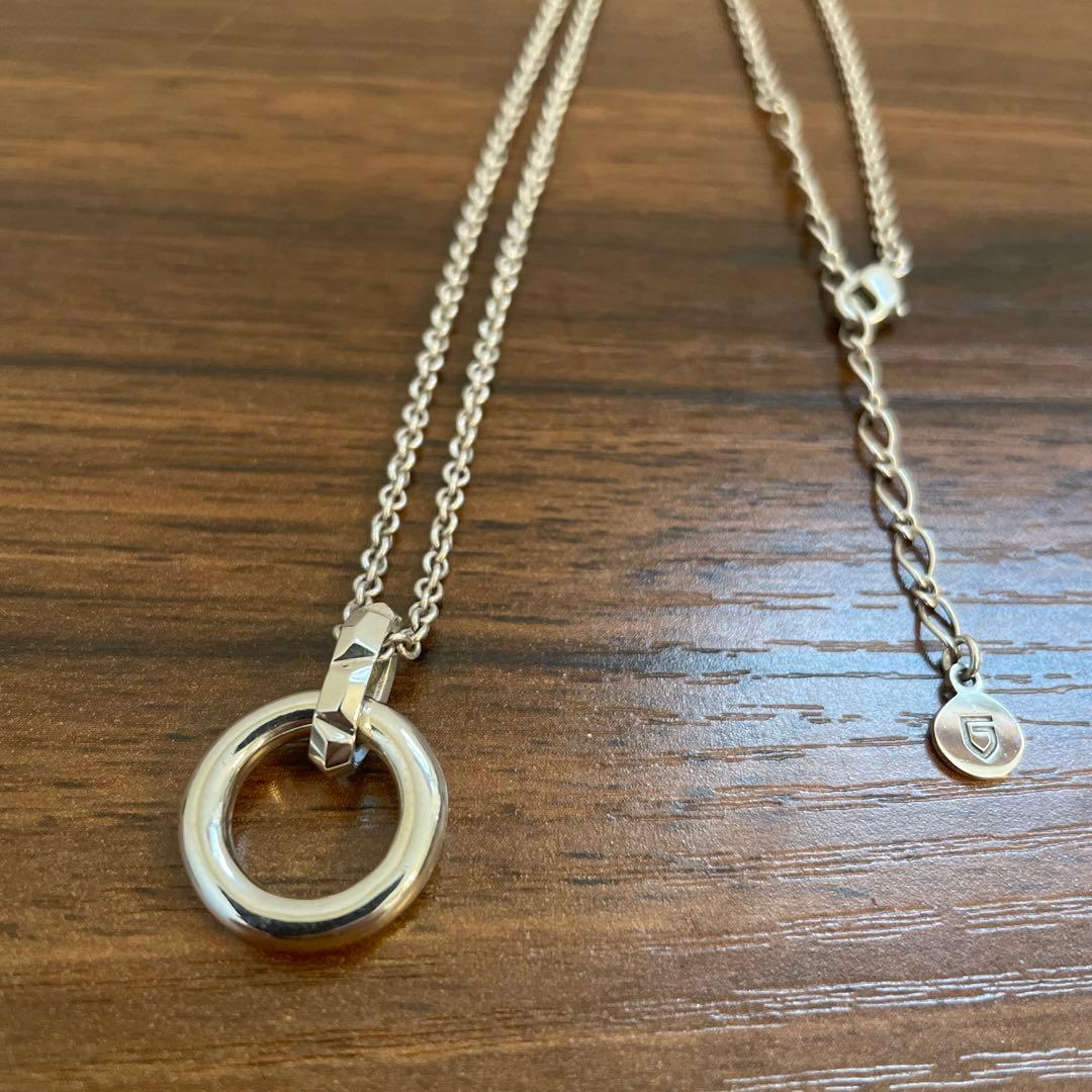 ト*ン様 GARNI ガルニ クラッシュコンビ No2 シルバーネックレス