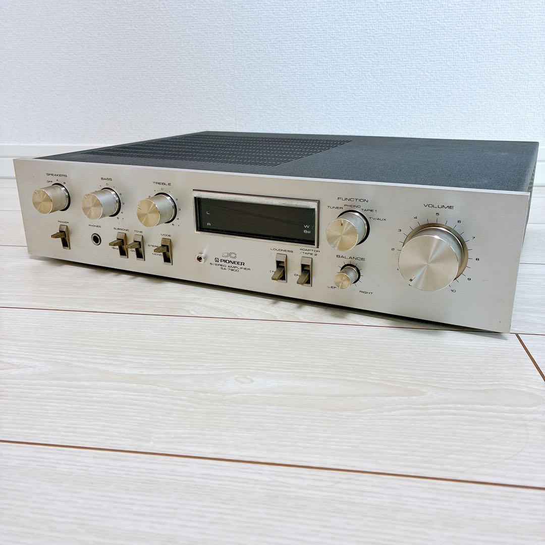 【簡易動作確認済】PIONEER パイオニア プリメインアンプ SA-7900
