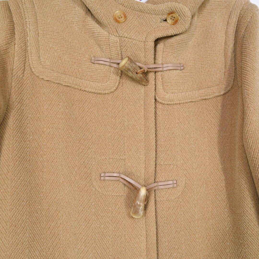 モンゴメリー　ロング ダッフルコート　ヘリンボーン