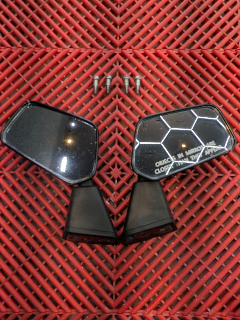 フュージョン　純正ショート加工ミラー