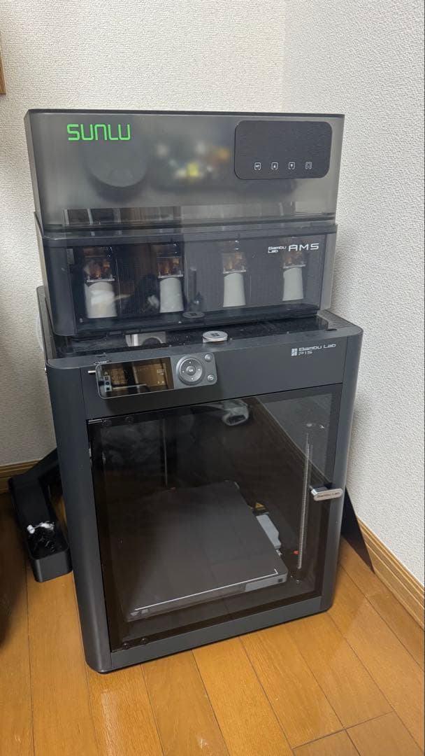 Bambulab p1s + SUNLU AMSヒーター