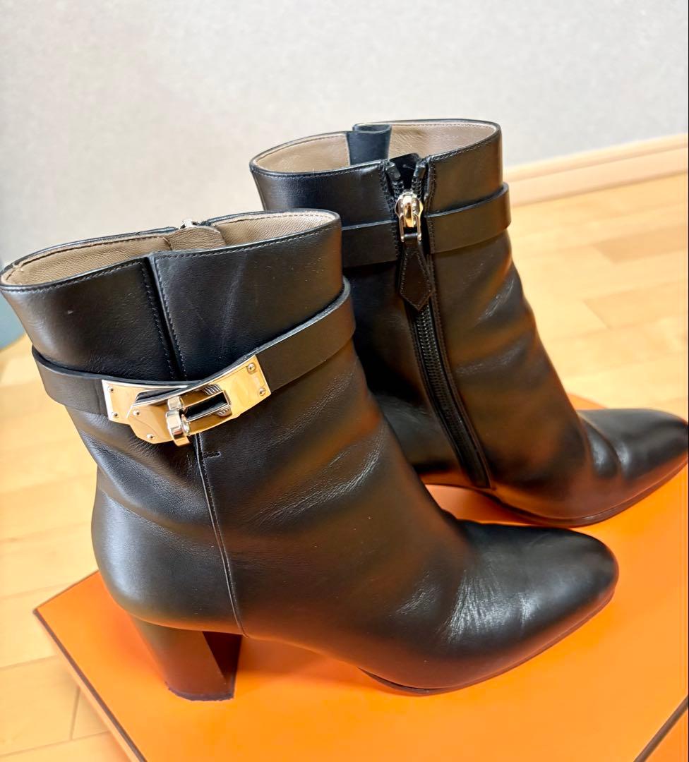HERMÈS ショートブーツ サンジェルマン