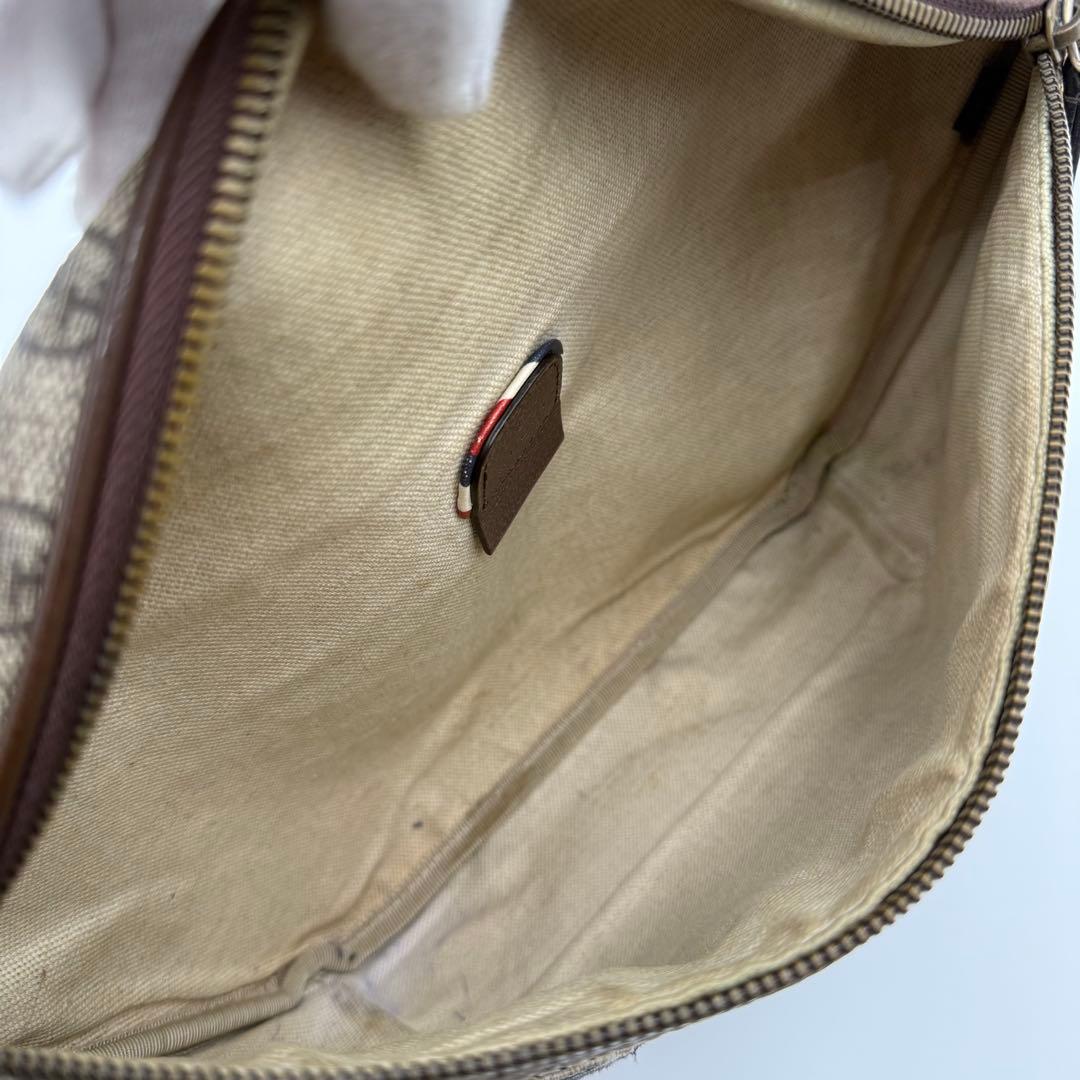 高級　グッチ　クーリエ　シェリーライン GG ウエストバッグ　ボディバッグ