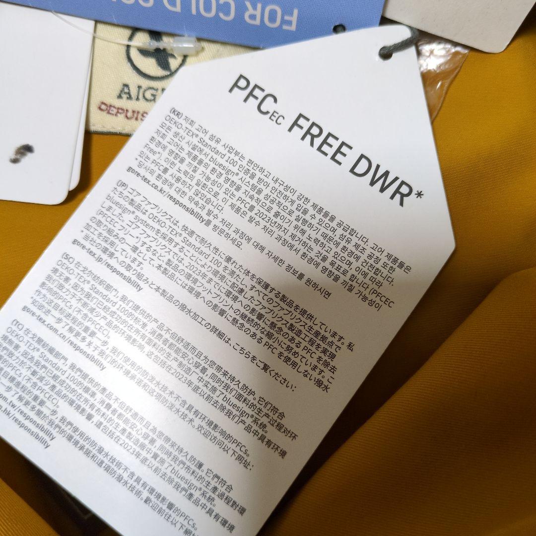 s*n様 AIGLE エーグル ダウンコート GORE-TEX タグ付き未使用