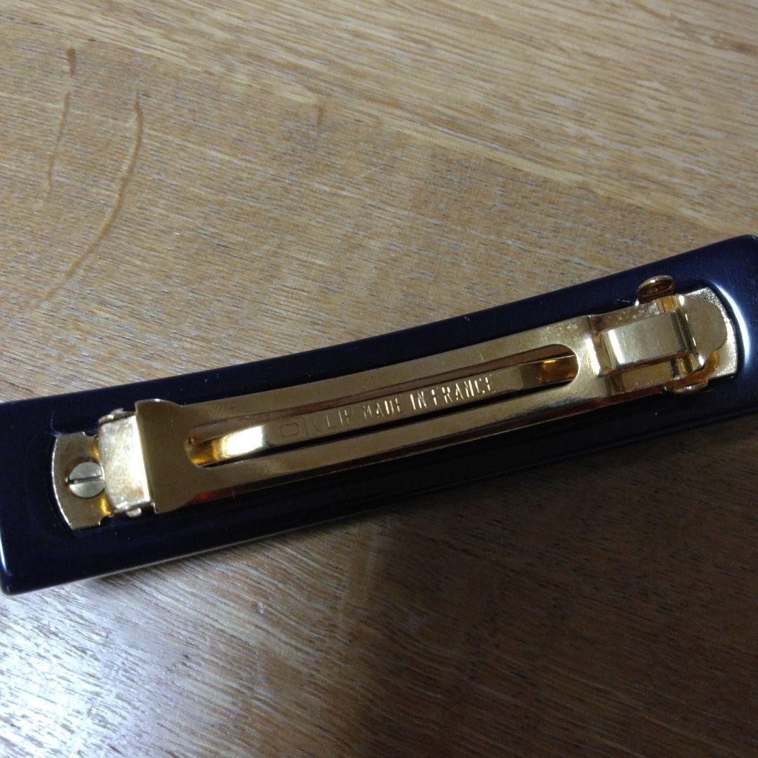 CHANELバレッタ COCOマークパール