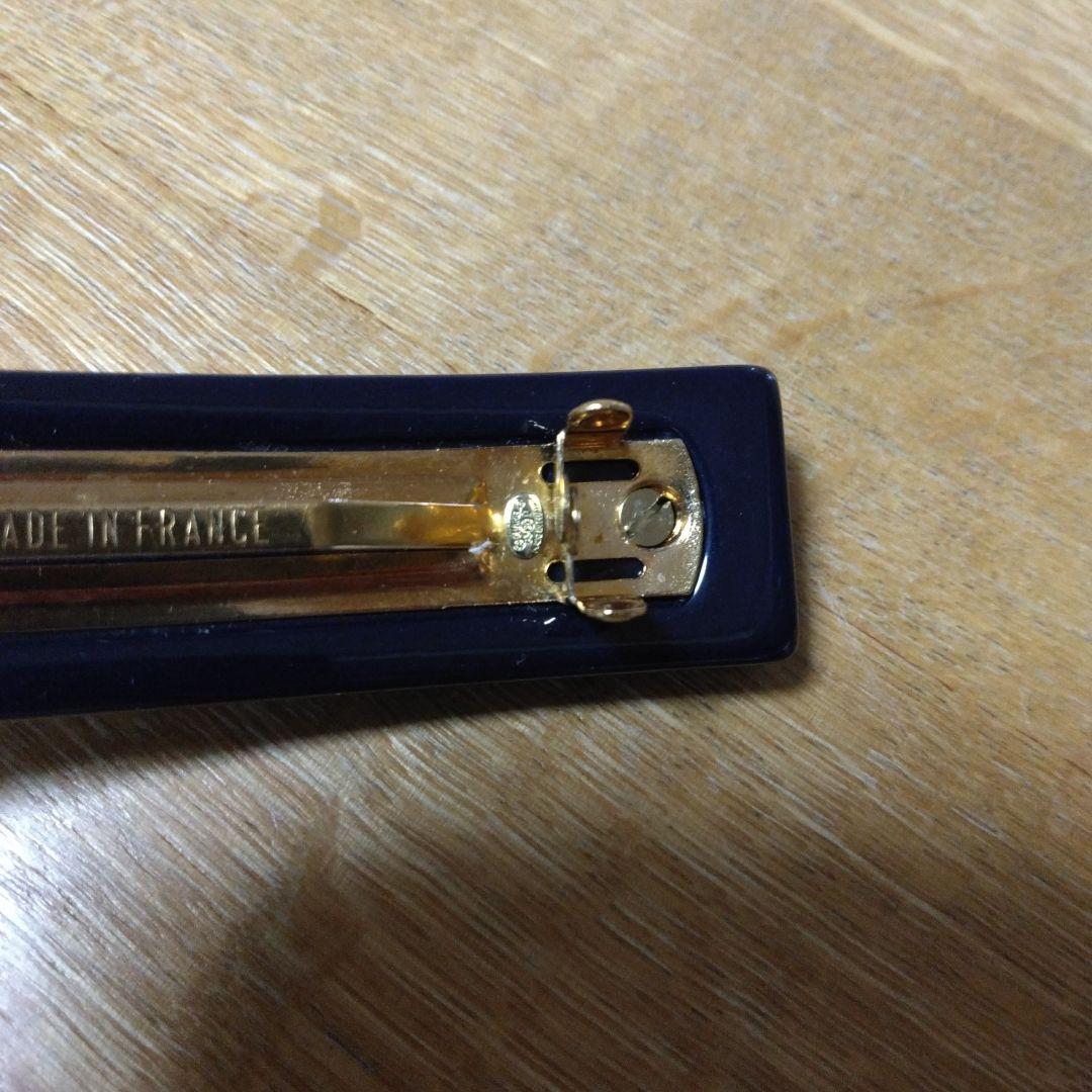 CHANELバレッタ COCOマークパール