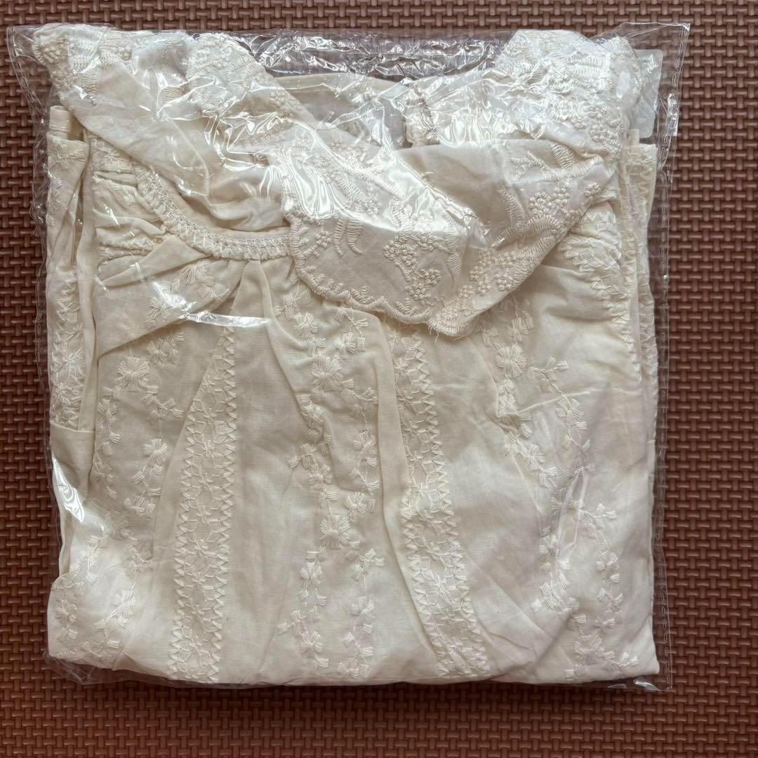 あお　ロンパース70.80.ワンピース80.90.100