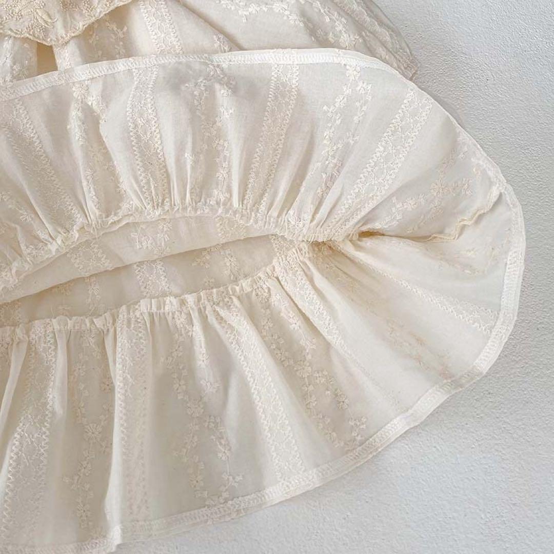 あお　ロンパース70.80.ワンピース80.90.100