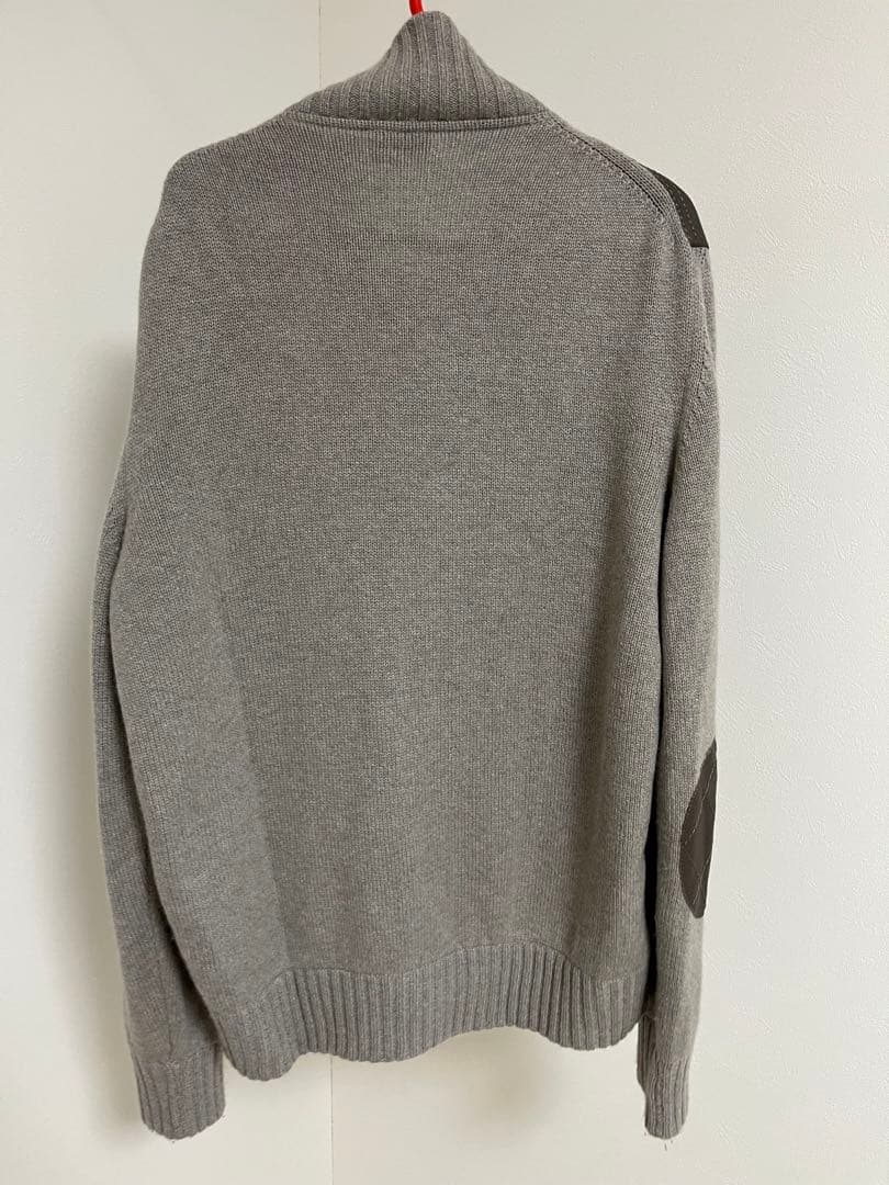 FEDEL ニット革ブルゾン　カシミヤイタリア製