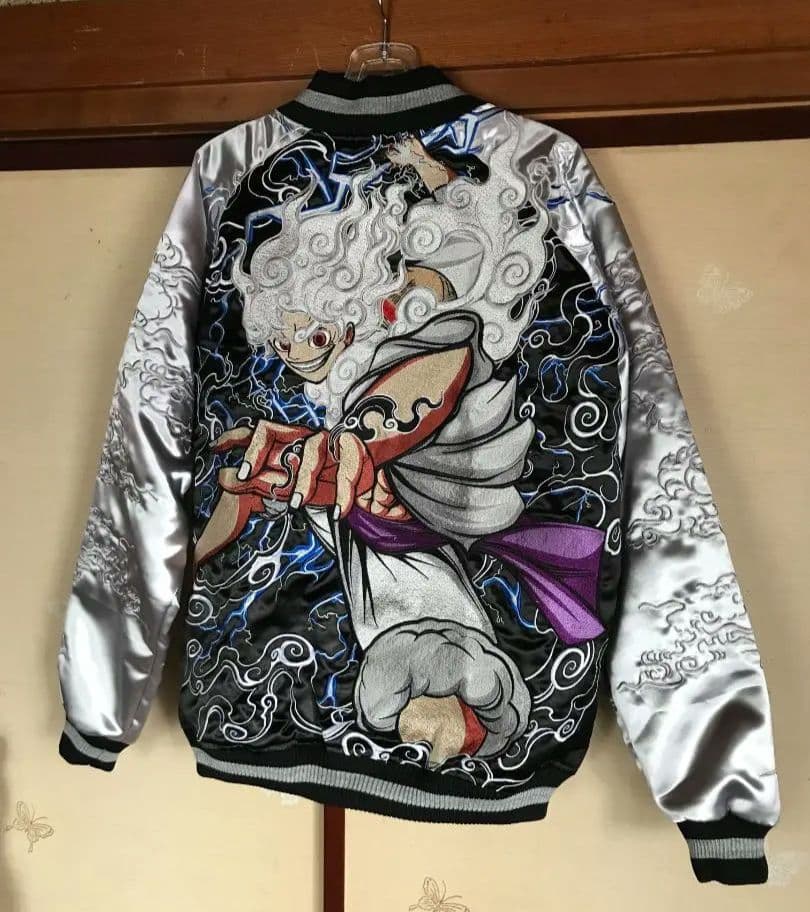 [極希少] ワンピース サンゴッド スカジャン ルフィギア 5th