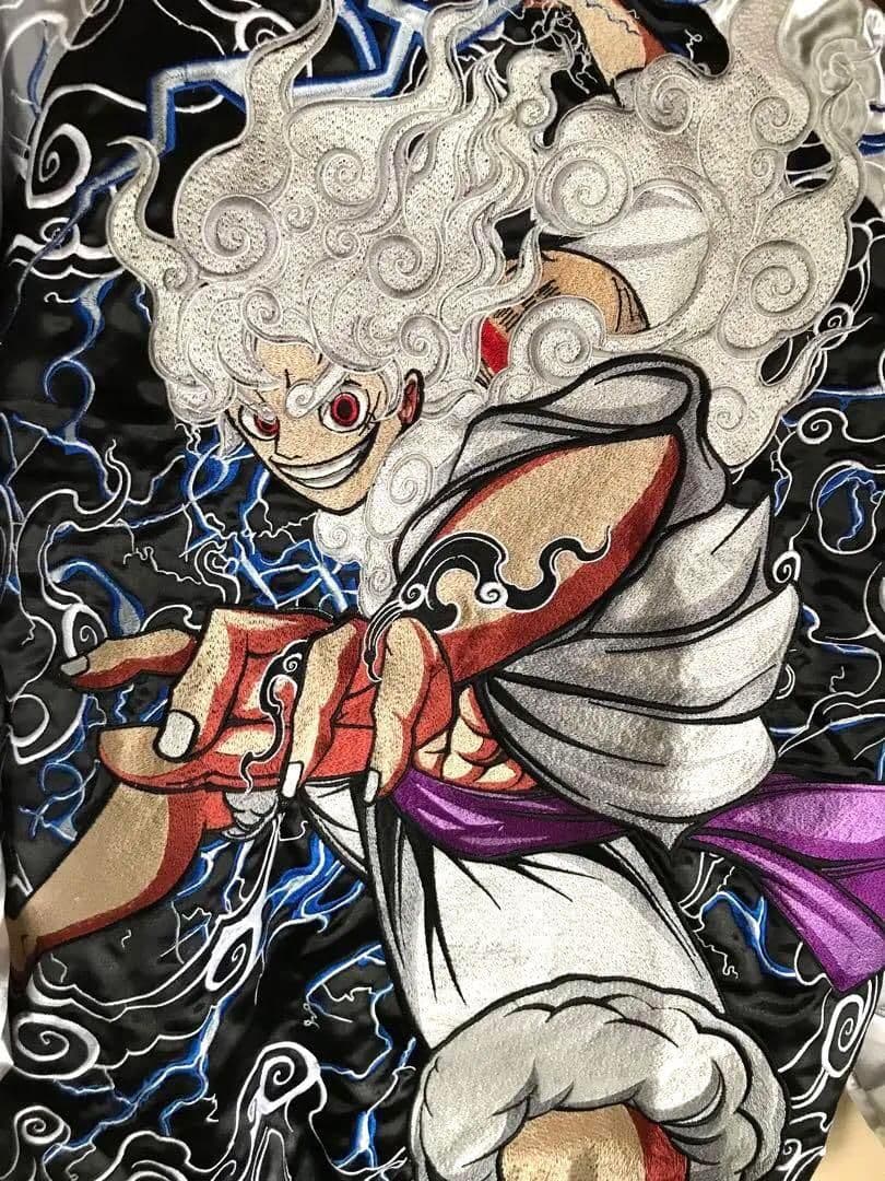 [極希少] ワンピース サンゴッド スカジャン ルフィギア 5th