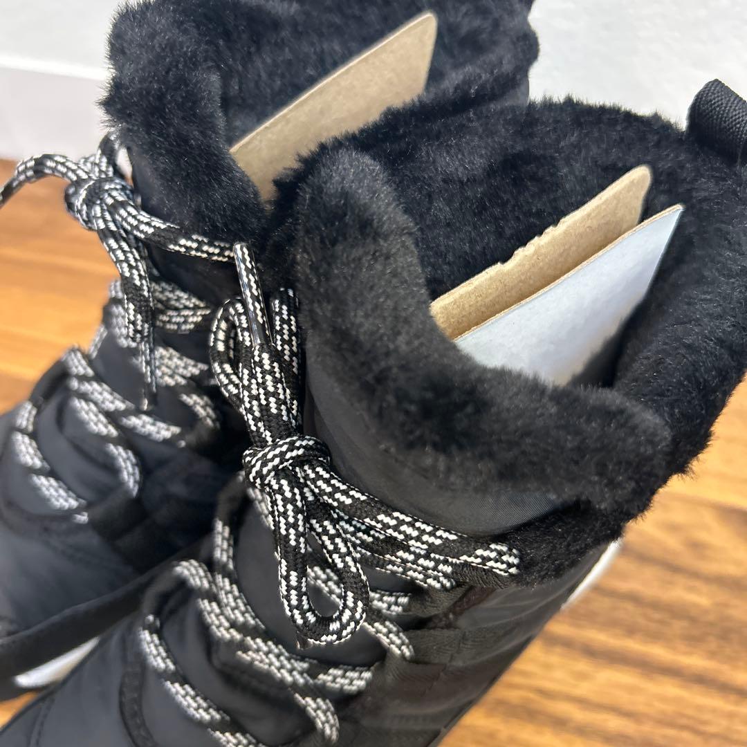 SOREL ブラックブーツ　23cm