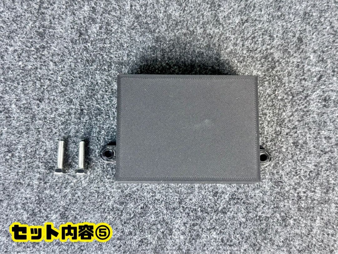 HONDA NVAN専用　換気口キットフルセット　ブラック　助手席側