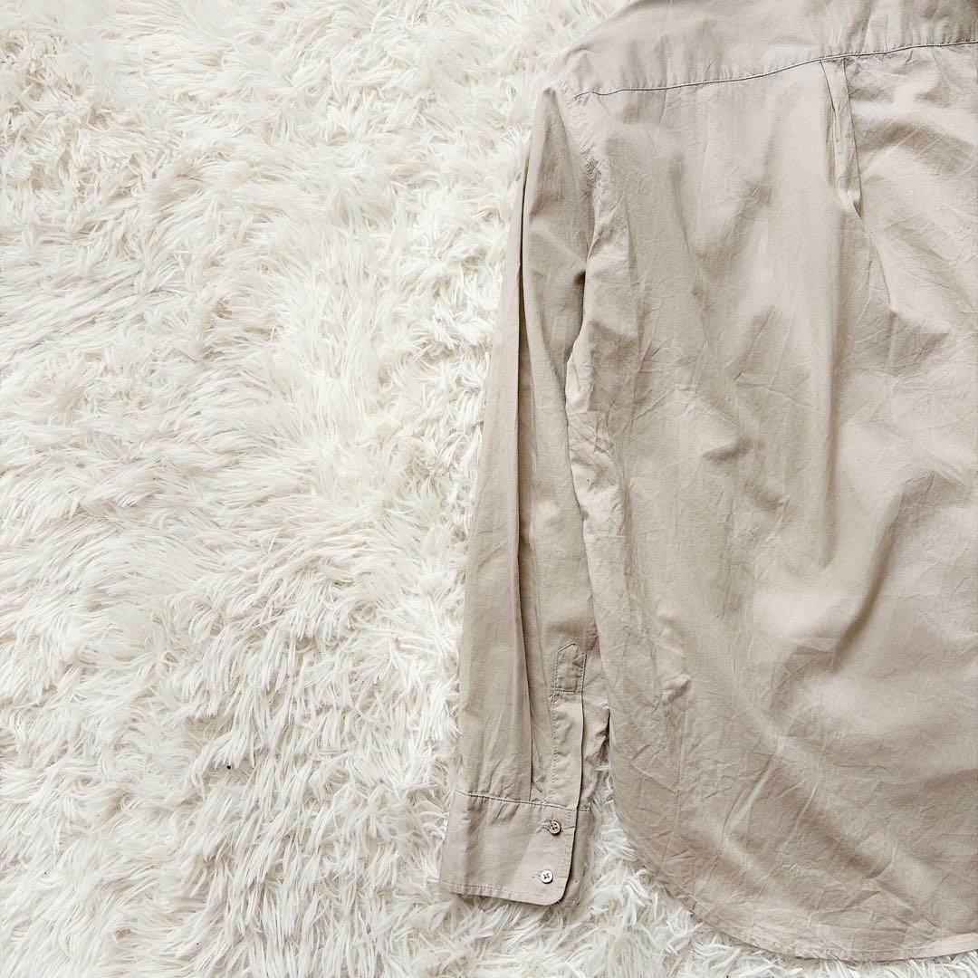 ドゥーズィエムクラス　20SS WASH ウォッシュコットンシャツ　ベージュ