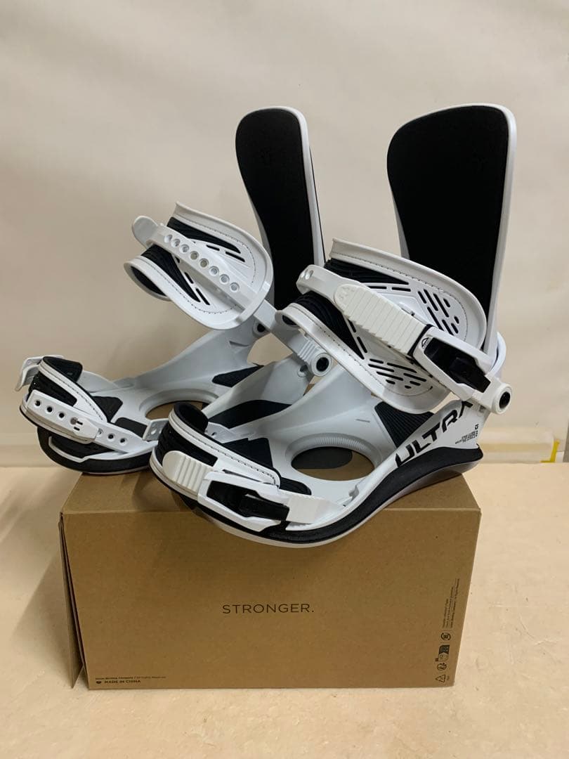 UNION ULTRA ビンディング ホワイト/ブラック 箱付き　SIZE M