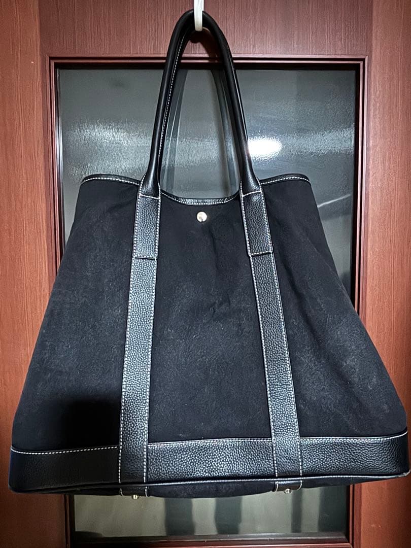 ビューティーアンドユース キャンバスレザー トートバッグ