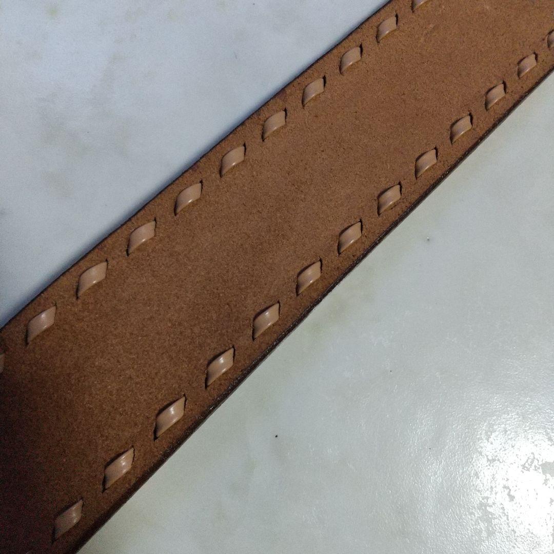 美品 Justin TOP GRAIN COWHIDE カウボーイ ベルト