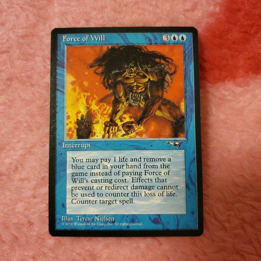 意志の力 Force of Will ALL 英語 4枚セット NM MTG