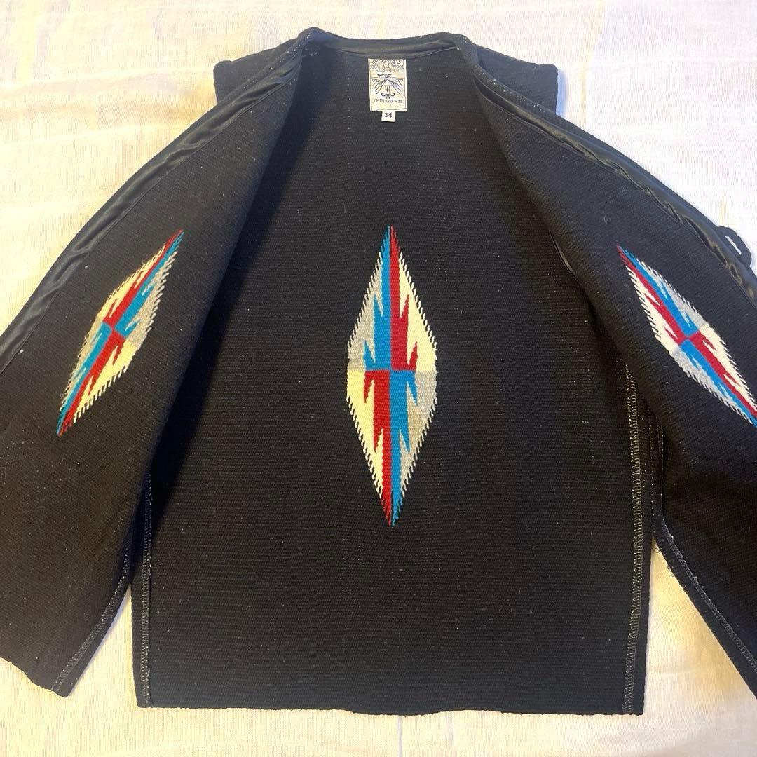 ORTEGA'S CHIMAYO オルテガ　チマヨベスト　ウールベスト 34