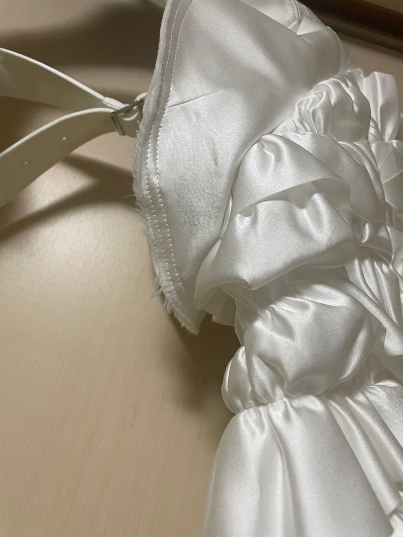 rakuyo　コムデギャルソンコムデギャルソン　サテンフリル付け袖