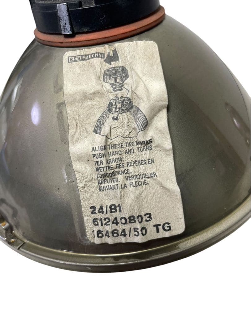 希少 当時物 マーシャル 180φ ヘッドライト MARCHAL