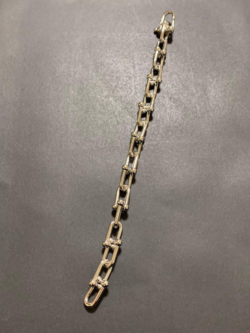 シルバー チェーンリンク ブレスレット
