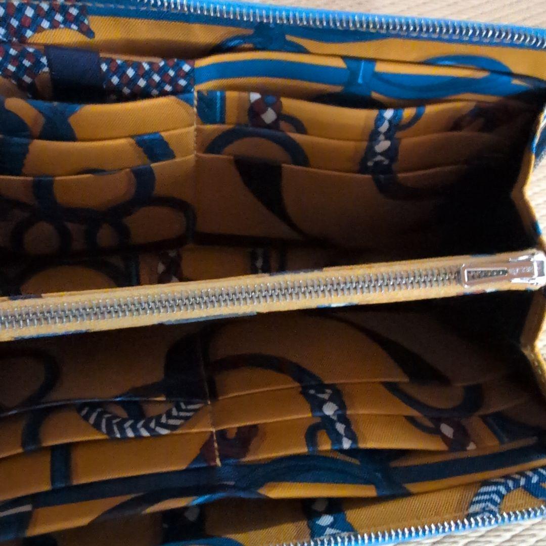 エルメス　シルクイン　長財布