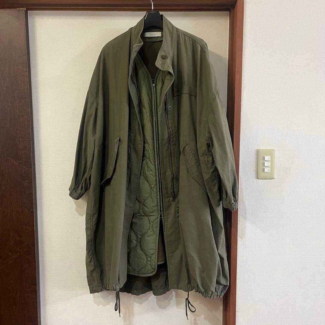 argue MYCUSTOM MODSCOAT(VEST SET) モッズコート